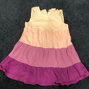H&M purple tiered dress